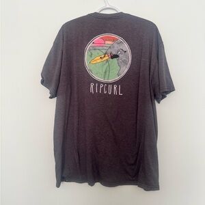 Rip Curl Charcoal Surf Graphic Tee